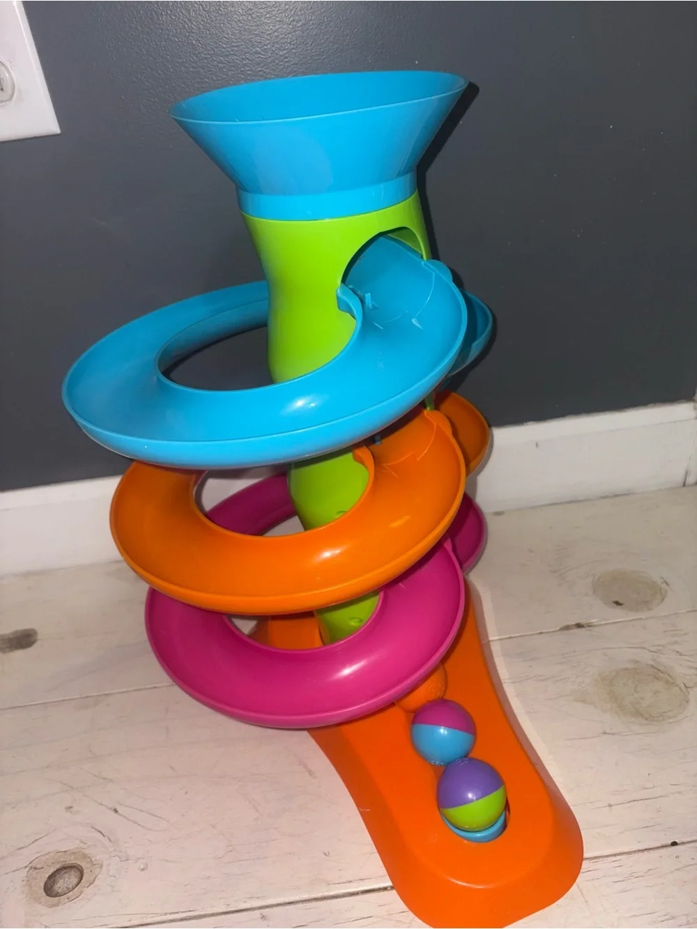 Fat Brain Toys RollAgain Ball Tower